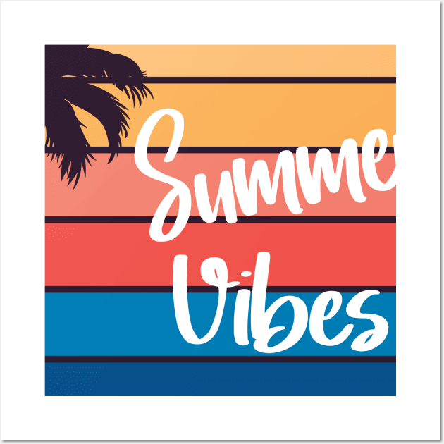 Summer vibes Wall Art by designs4up